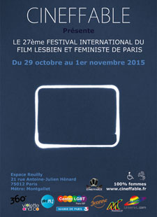 Poster of the 27th Festival 2015 designed by Miss Map