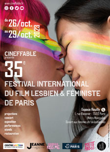 Poster of the 35th Festival 2023 designed by Valerie Pene
