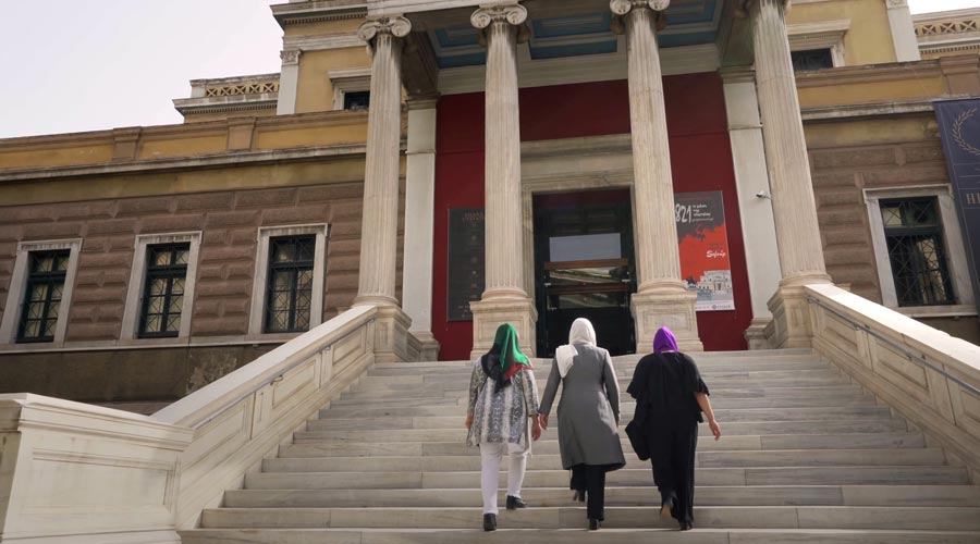 THREE AFGHAN WOMEN