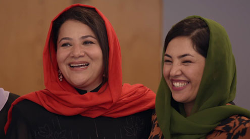 THREE AFGHAN WOMEN - Resisting in exile   © HitPlay Productions / Les Films d'Ici